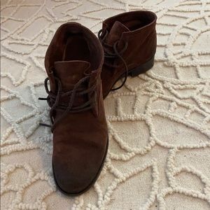 FRYE suede ankle boots size 7.5